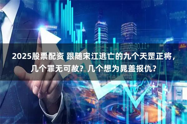 2025股票配资 跟随宋江逃亡的九个天罡正将，几个罪无可赦？几个想为晁盖报仇？